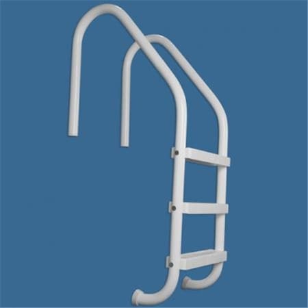 Saftron Saftron P-324-L3-W Residential - In Ground Ladder 3 Step; White P-324-L3-W